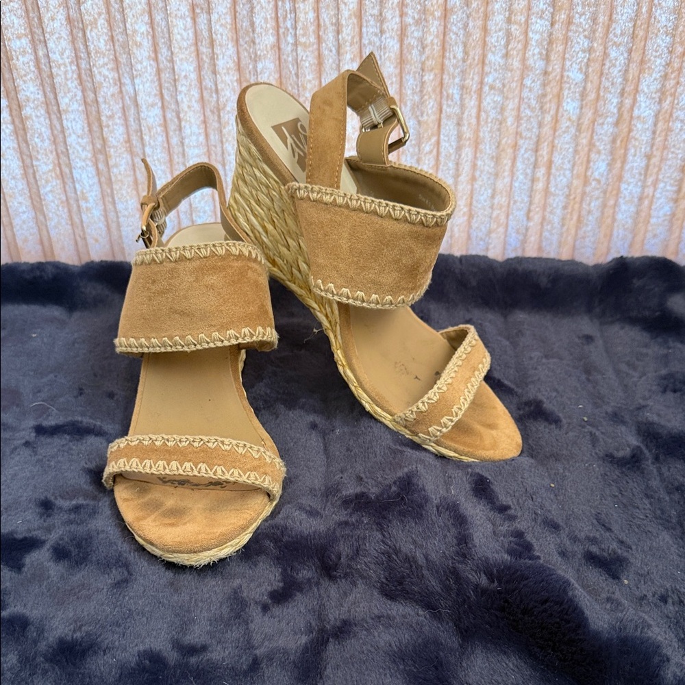 DV by Dolce Vita Brown Wedge Sandals